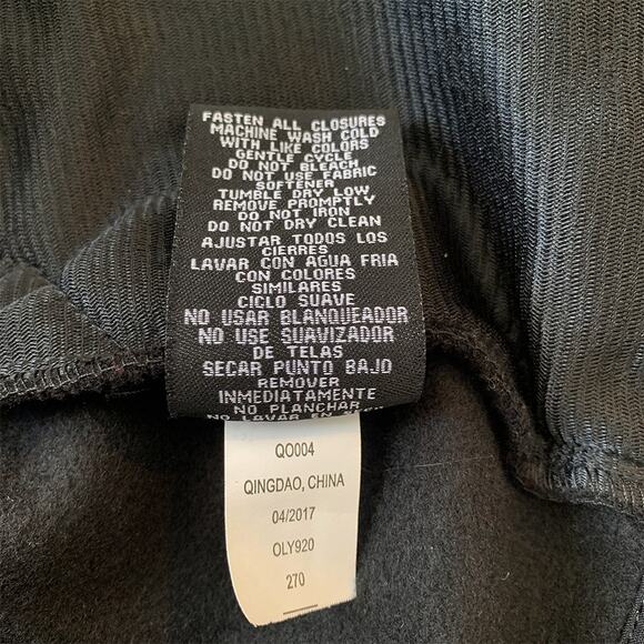 Bebe Versatile Mid-Length Coat Removable Hood & Lining Black Women's Medium - Picture 9 of 9